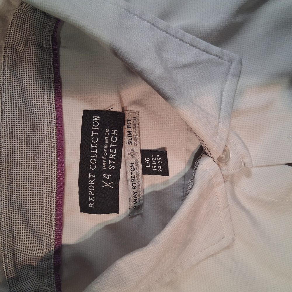 Report Collection Gray Stretch Shirt